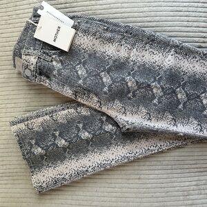 Anthropologie Mother Snakeskin Jeans